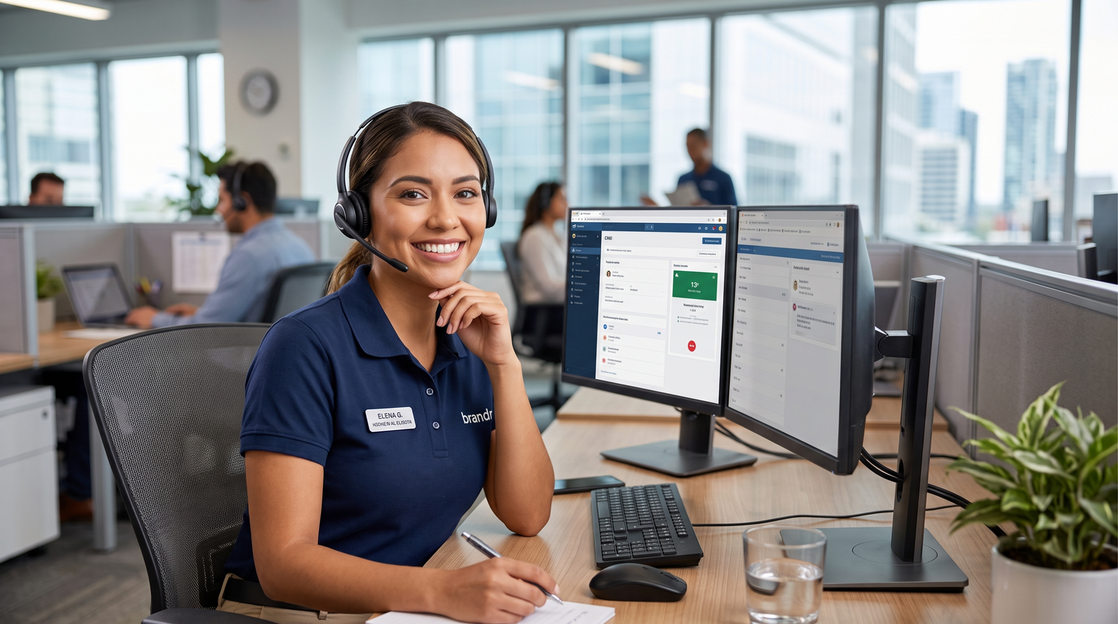 Atención empresarial para servicios de nómina